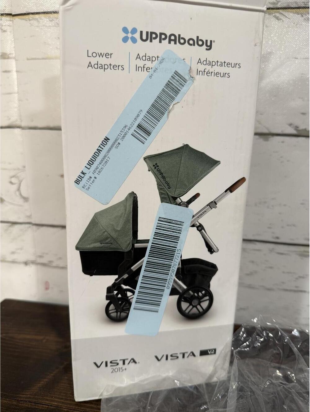Uppababy Lower Adapters NIB 2015+ (Open Box)